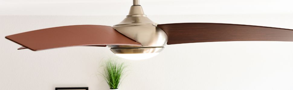 Deckenventilator Borealis Walnuss Deckenventilator Borealis Walnuss